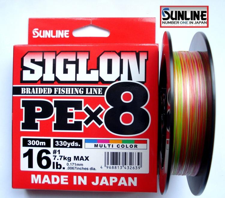 Шнур плетеный Sunline Siglon PE (Япония)